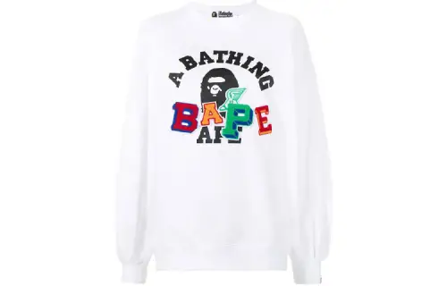 A BATHING APE Sweatshirt Women's White