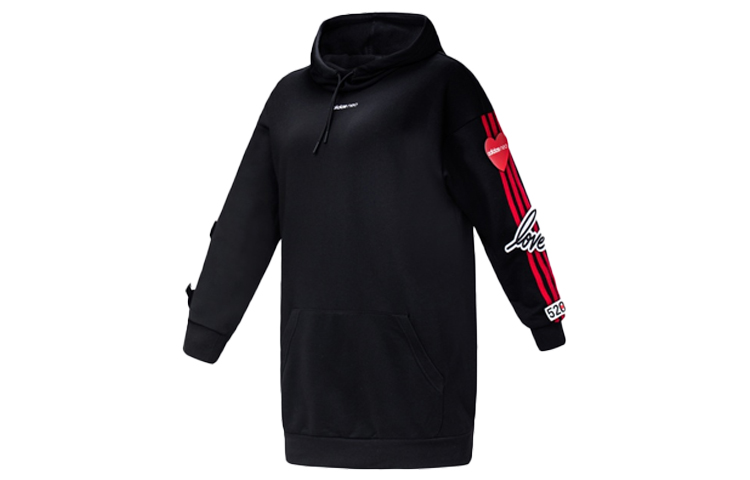 Женское худи adidas Neo Hoodie (черное)