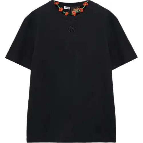 LOEWE Paula's Ibiza SS25 Regular T Shirt Women's Black