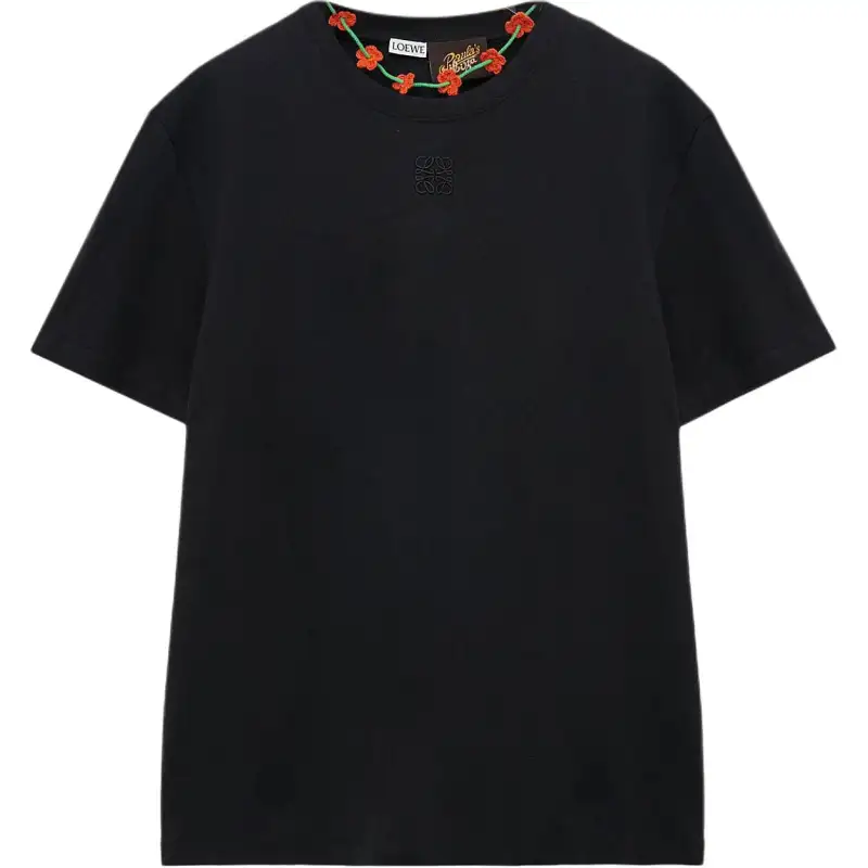 LOEWE Paula's Ibiza SS25 Regular T Shirt Women's Black