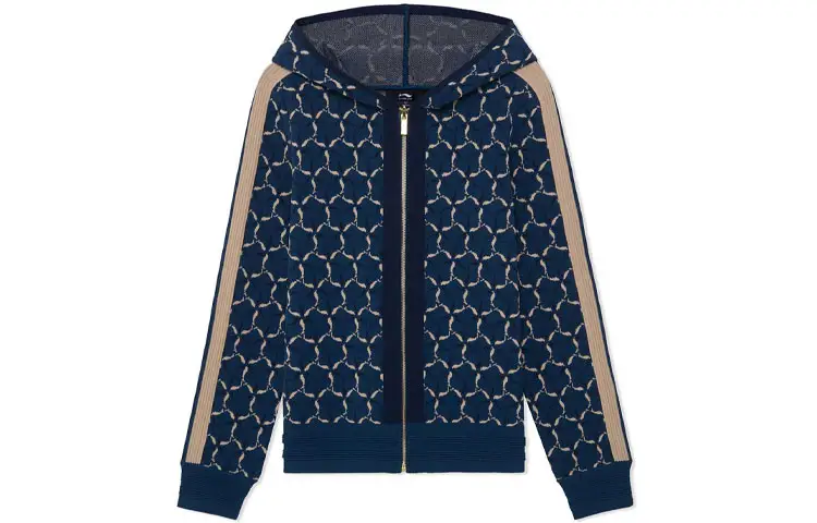 Li Ning Knitwear Women's Moon Sea Blue