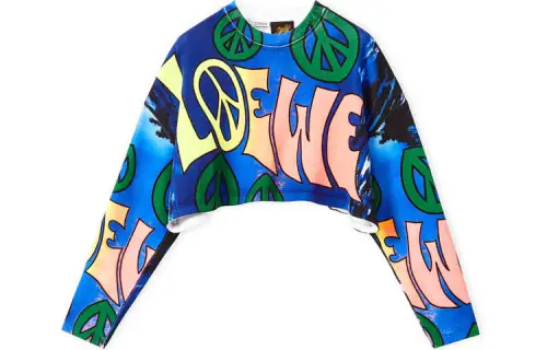LOEWE SS22 Sweatshirt Women's Blue