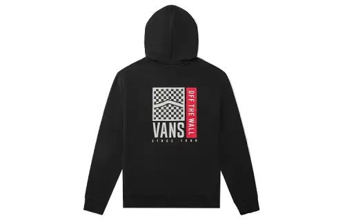 Vans Sweatshirts Women's Black Hooded Moderate
