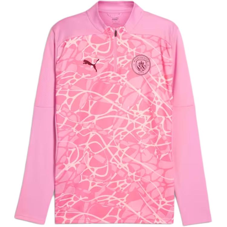 PUMA Junior Manchester City Soccer Jersey Men’s Pink