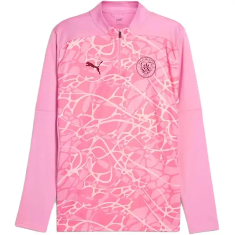 PUMA Junior Manchester City Soccer Jersey Men's Pink