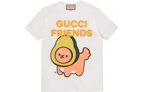 GUCCI SS23 Regular T Shirt Women's White
