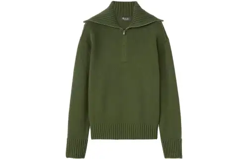 Loro Piana Parksville Pullover Sweater Women's Green