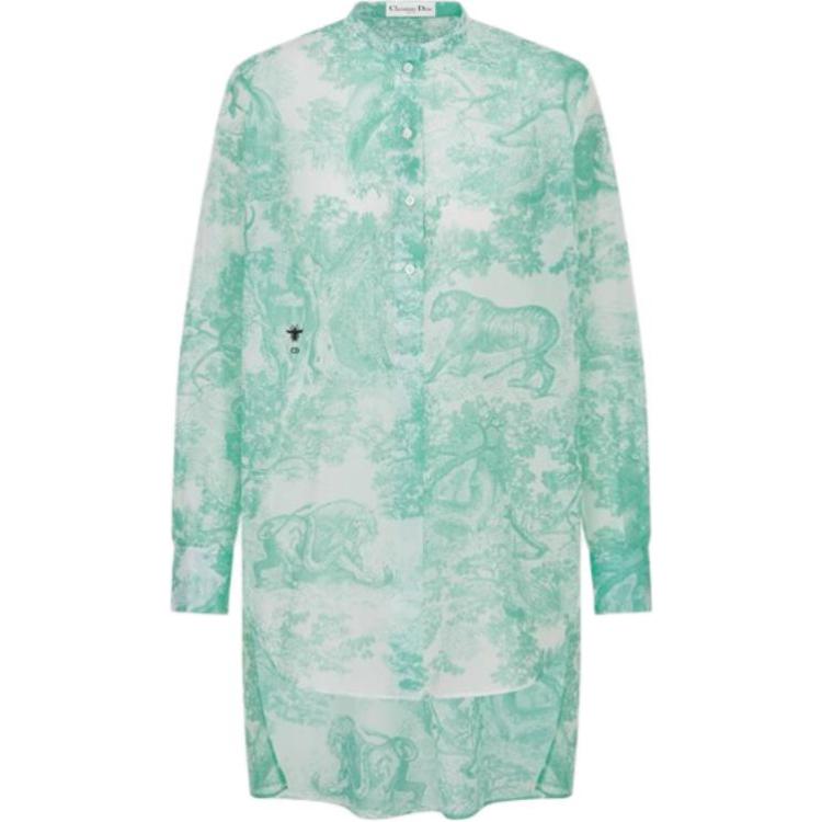 DIOR Dioriviera FW24 Shirt Women's Sea Blue