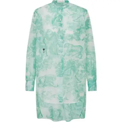 DIOR Dioriviera FW24 Shirt Women's Sea Blue