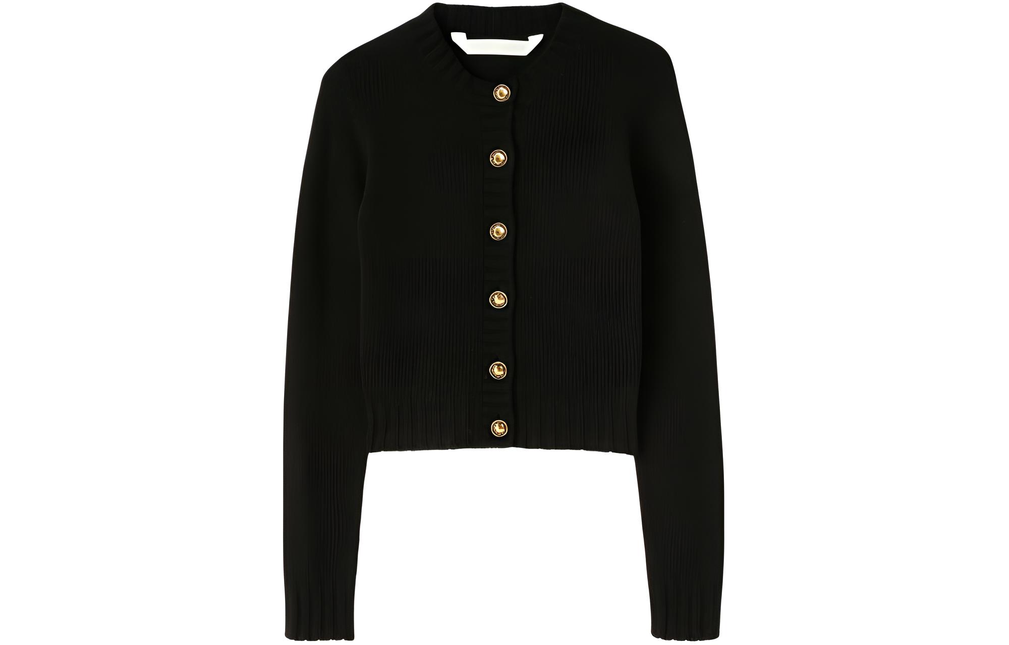 Palm Angels curved-logo wool-blend cardigan