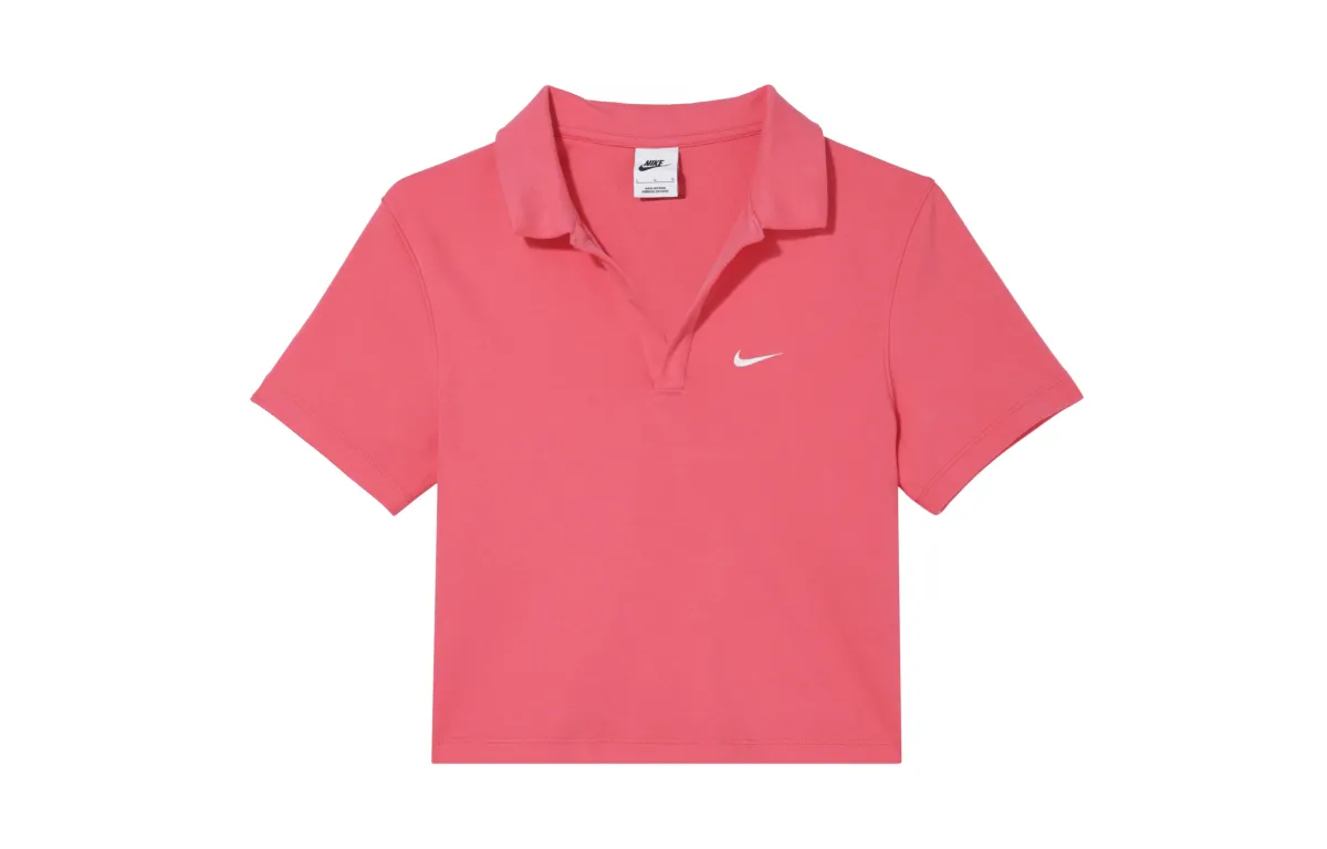 Nike Sportswear Essentials T Shirt Women's Aster Pink/Sail White