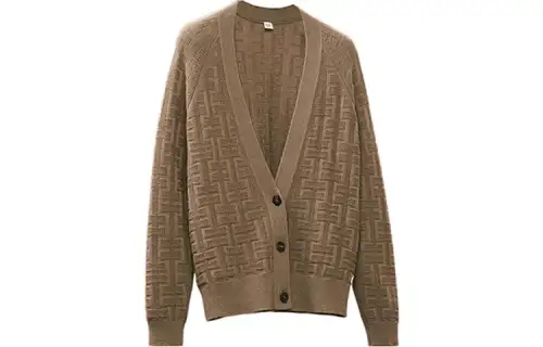 HERMES FW22 Knitwear Women's Iron Bar Green