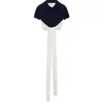 LOEWE Open Back Polo Jumper
