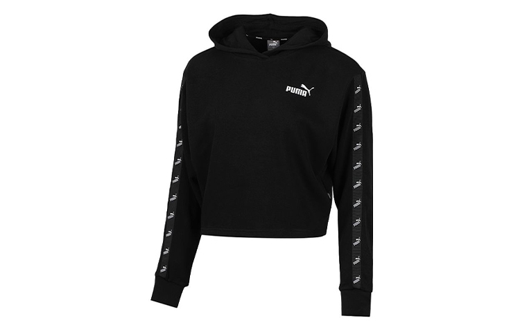 Женское худи PUMA Tape Hoodie (черное)