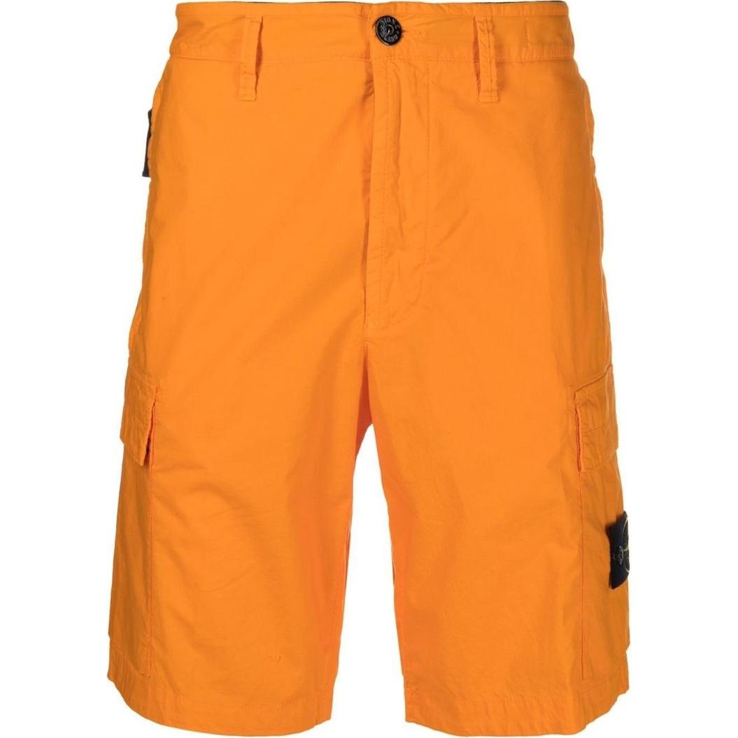 Мужские шорты STONE ISLAND 1015L0803-V0032 (серые)