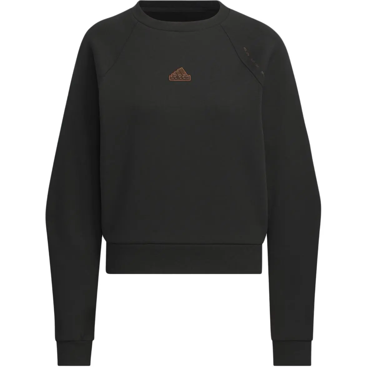 Adidas TECH CREWNECK SWEATSHIRT Women's Black