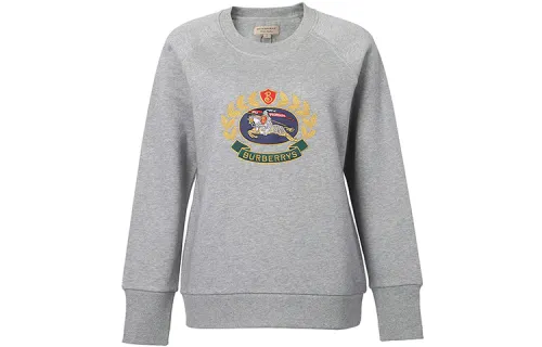 Burberry Sweatshirt Women's Gray
