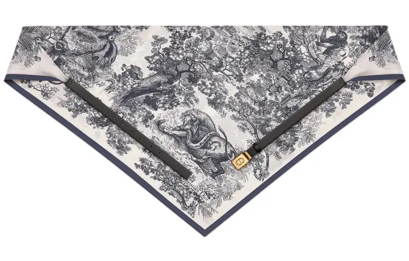DIOR Quarterly New Products Strapless Tops Women's Navy Boat Neck Moderate Straight Fit