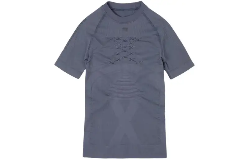 Balenciaga Short Sleeve Training Top 'Asphalt Grey'