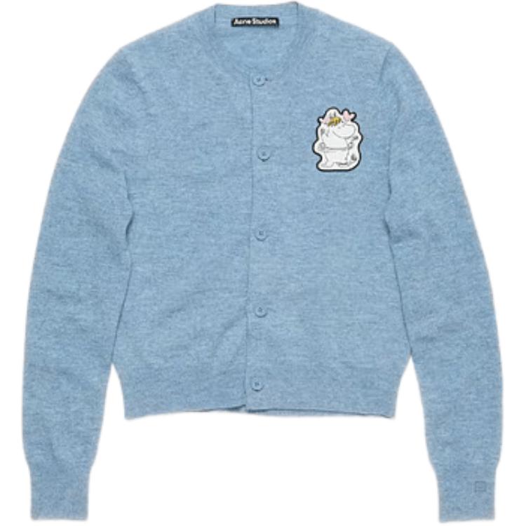 Женский кардиган Acne Moomin (синий)