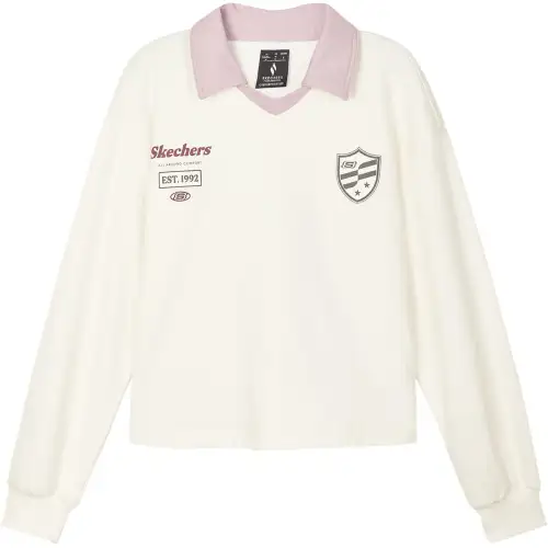 Skechers Sweatshirt Women's Ivory White