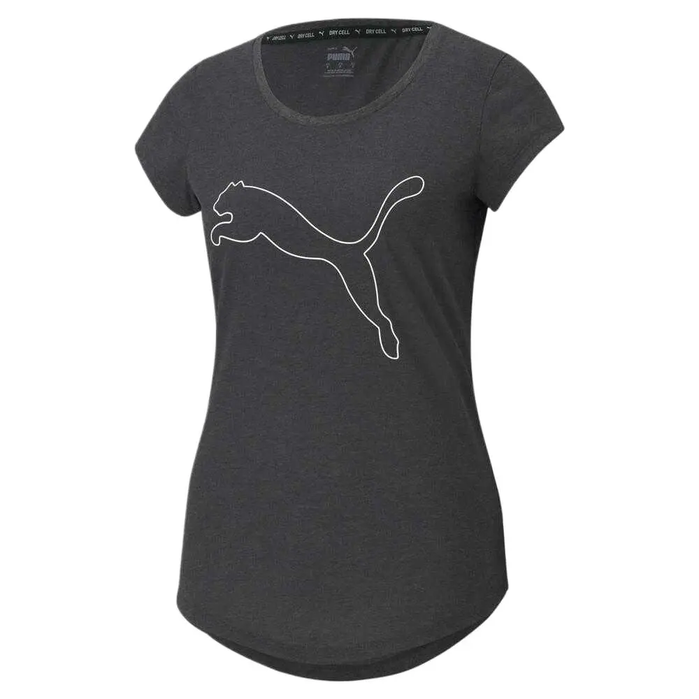 PUMA PERFORMANCEHeather Cat Regular T Shirt Women's Gray