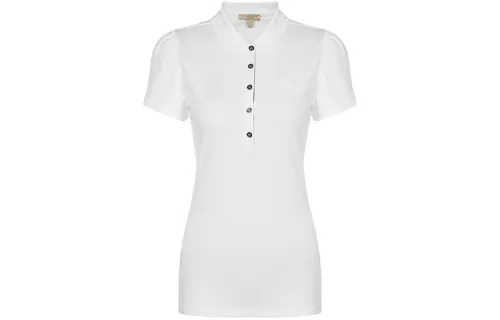 Burberry Pre Owned Puff sleeve Polo Shirt