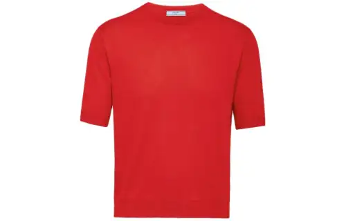 PRADA Regular T Shirt Women's Red