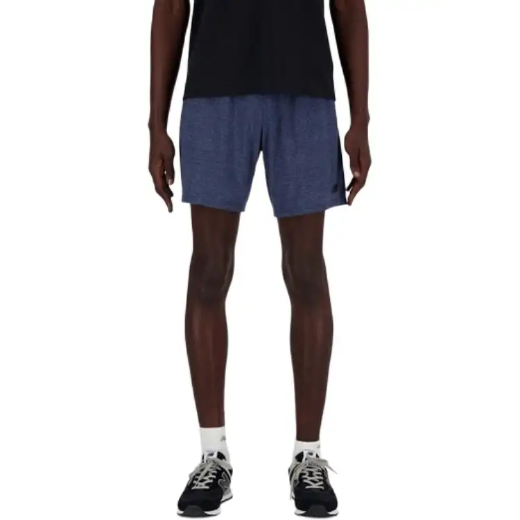 New Balance Sport EssentialsHeather Tech Casual Shorts Men's Marine Blue