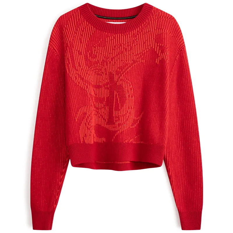 CALVIN KLEIN Sweater Women's Sunset Red