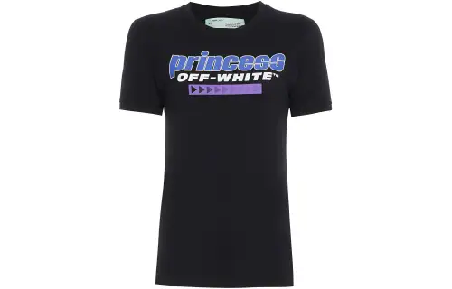 OFF WHITE Short Sleeved T Shirts Women's Black