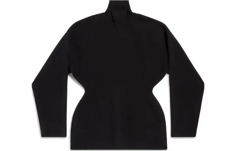Balenciaga Sweater, Regular Fit Women's Black