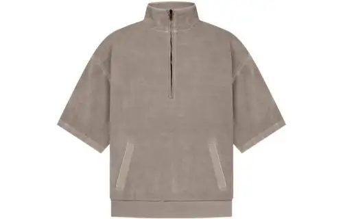 Fear Of God Essentials Women's Velour Mockneck Desert Taupe
