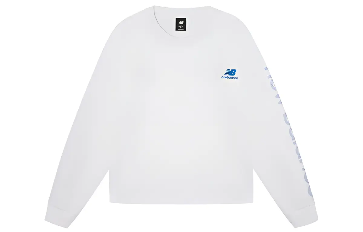 New Balance Lifestyle Casual Sweatshirt Women's White