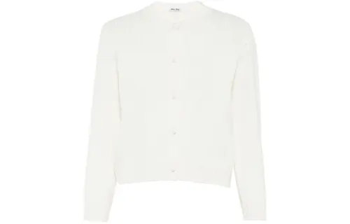 MIU MIU FW21 Cashmere Sweater Women's White