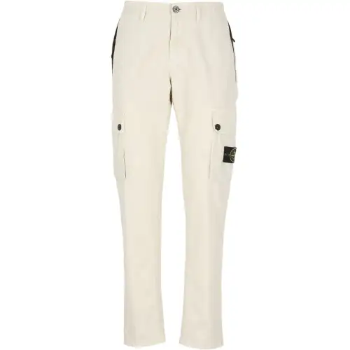 Stone Island logo-patch cargo trousers