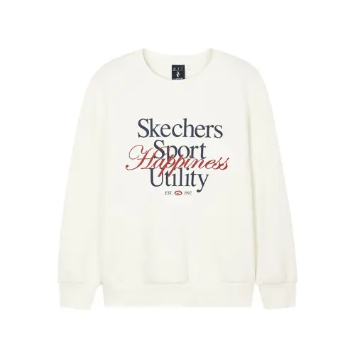 Skechers Sports League Collection Sweatshirt Women's Ecru