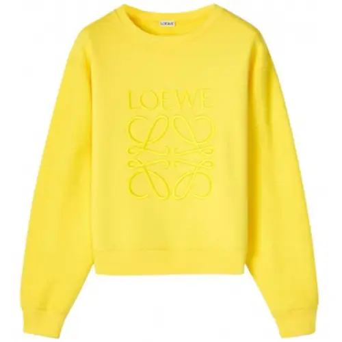 LOEWE SS22 Sweatshirt Women's Yellow