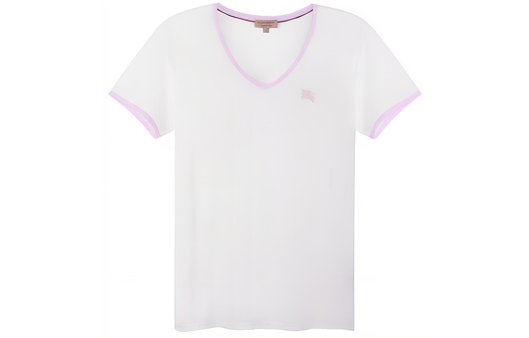 Женская футболка Burberry Burberry V T (белая)