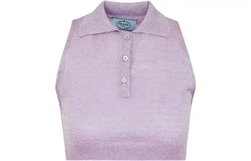 PRADA Polo Shirts Women's Purple Moderate