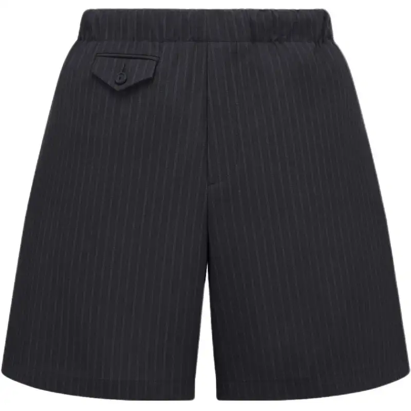 DIOR Homme Striped Bermuda Shorts