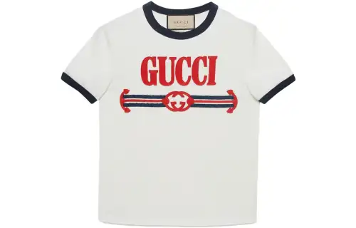 GUCCI SS23 T Shirt Women's Ecru