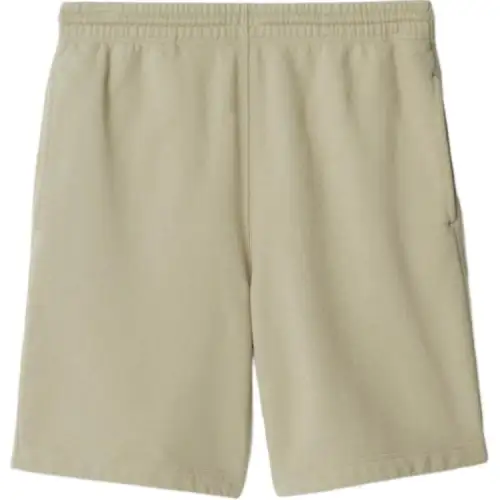 Burberry EKD-appliqué cotton shorts