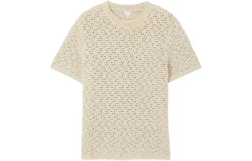 Bottega Veneta SS24 T Shirt Women's Beige