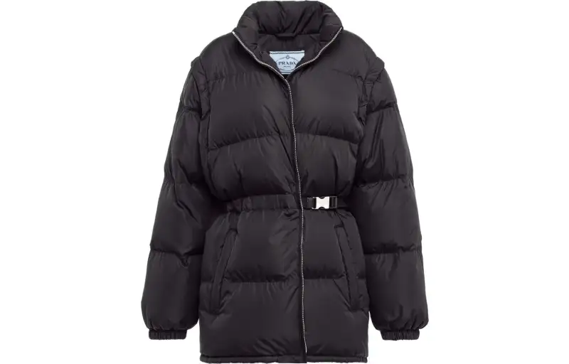 PRADA Shirts Women's Black Lapel Moderate Other