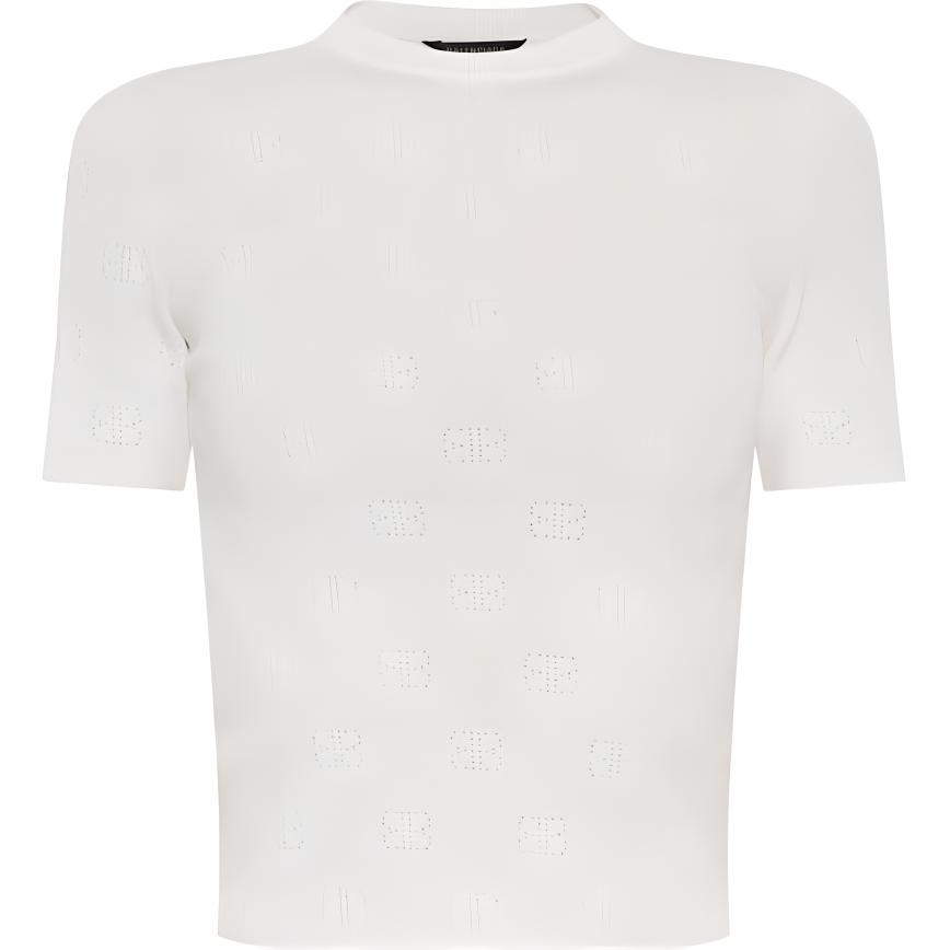 Женские футболка Balenciaga (белый)