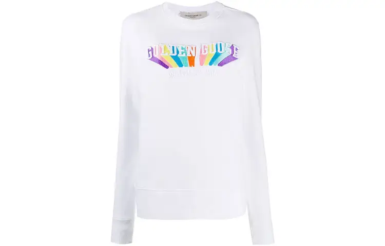 Golden Goose Logo Embroidered Crewneck Sweatshirt