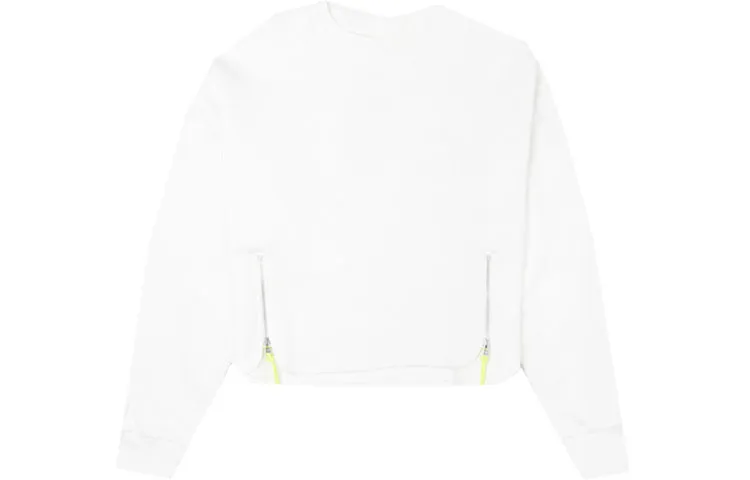 Converse Sweatshirts Women's White Crew Neck Moderate Regular