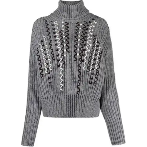 Golden Goose Loose Fit Sweater Women's Gray