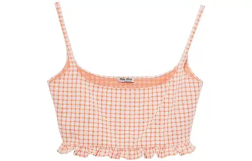 MIU MIU SS22 Camisole Women's Orange